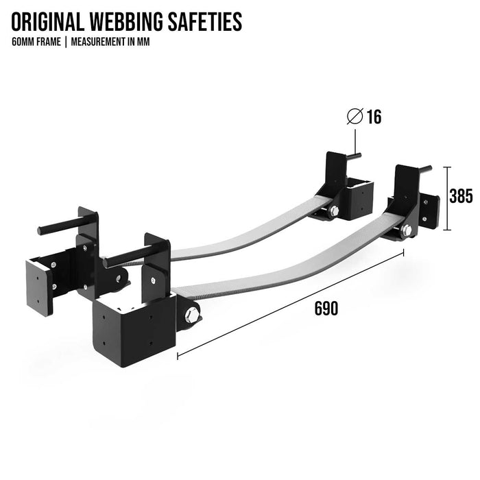 Original MRR | Webbing Safeties – 690, Pair