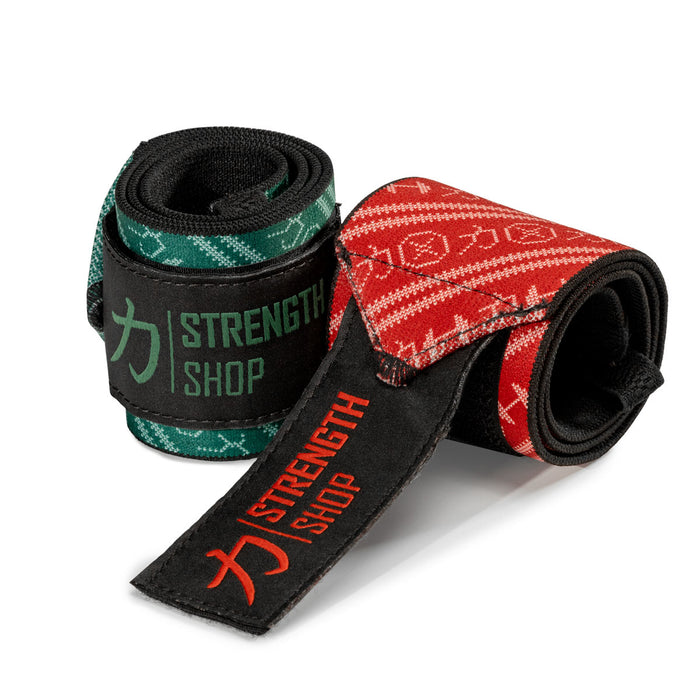 Zeus Wrist Wraps - Xmas - Limited Edition - IPF Approved