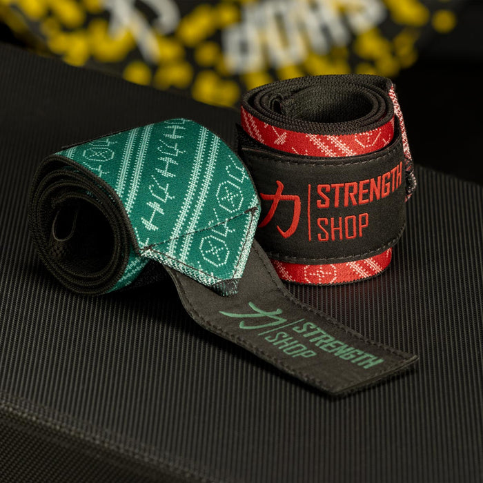 Zeus Wrist Wraps - Xmas - Limited Edition - IPF Approved