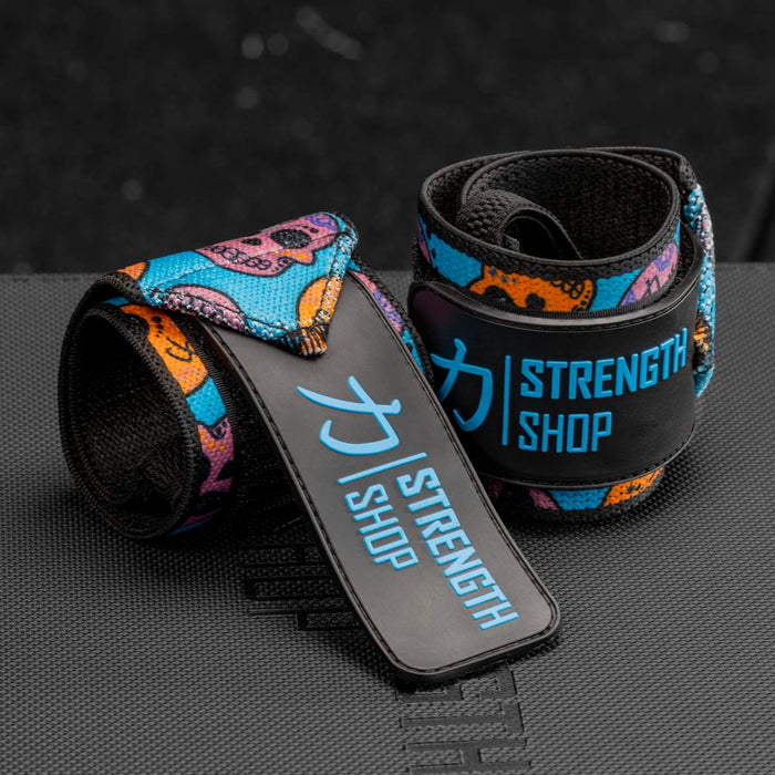 Zeus Wrist Wraps - Skull - IPF Approved