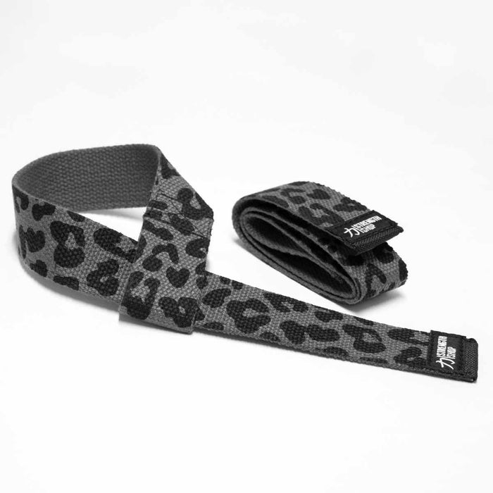 Originals Lifting Straps, Dark Leopard - Cotton