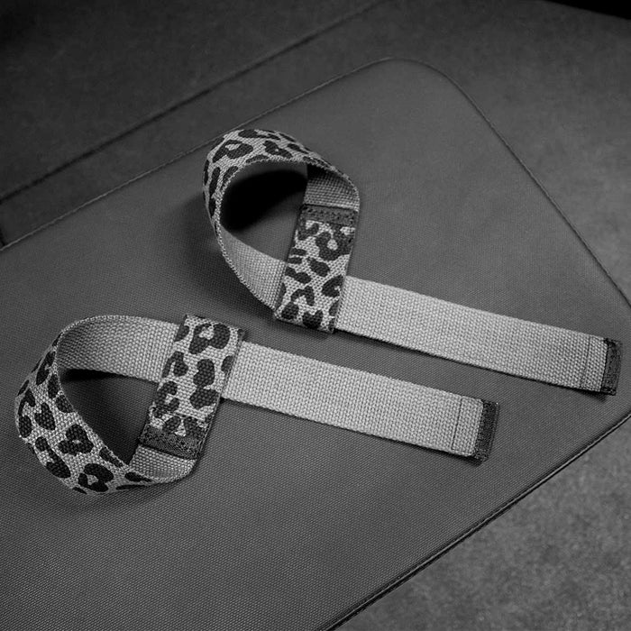 Originals Lifting Straps, Dark Leopard - Cotton