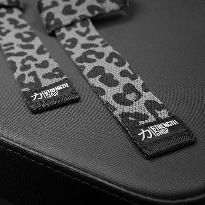 Originals Lifting Straps, Dark Leopard - Cotton