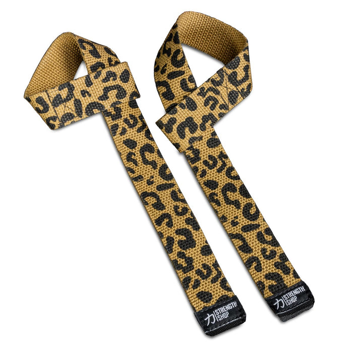 Originals Lifting Straps, Leopard - Cotton