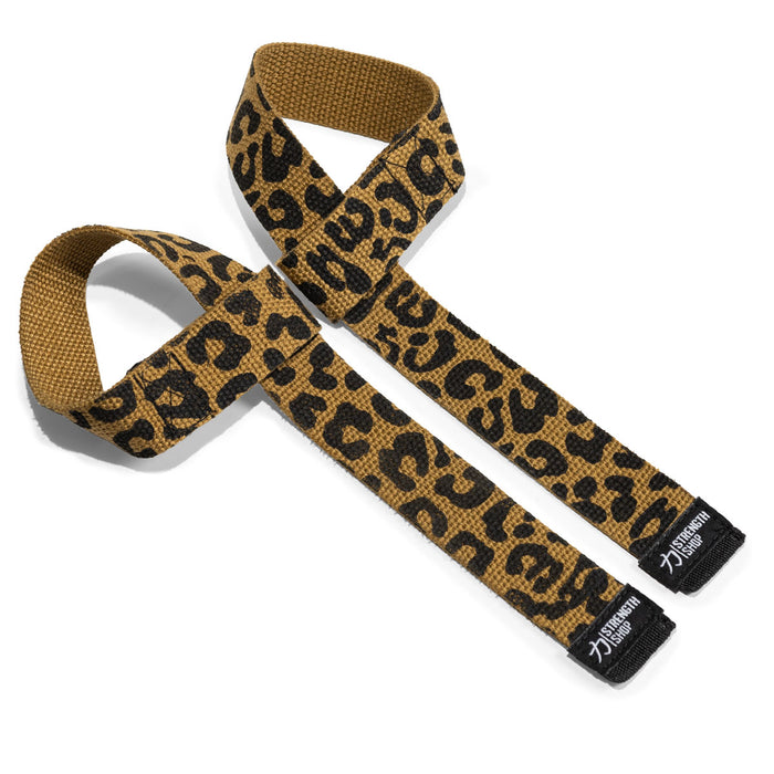 Originals Lifting Straps, Leopard - Cotton