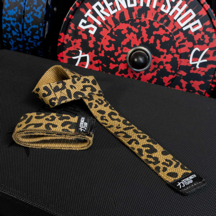 Originals Lifting Straps, Leopard - Cotton