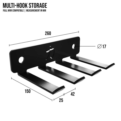 Multi-Hook Storage | MRR Compatible - Strength Shop