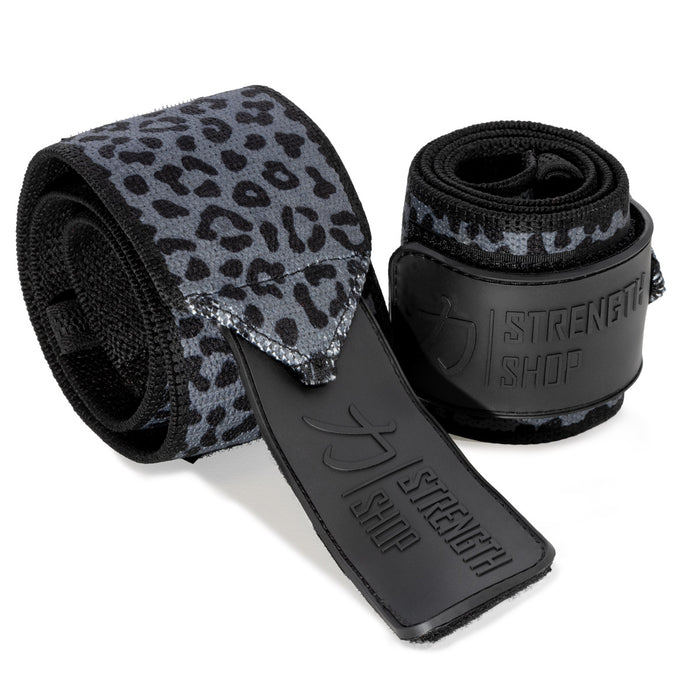 Zeus Wrist Wraps - Dark Leopard - IPF Approved