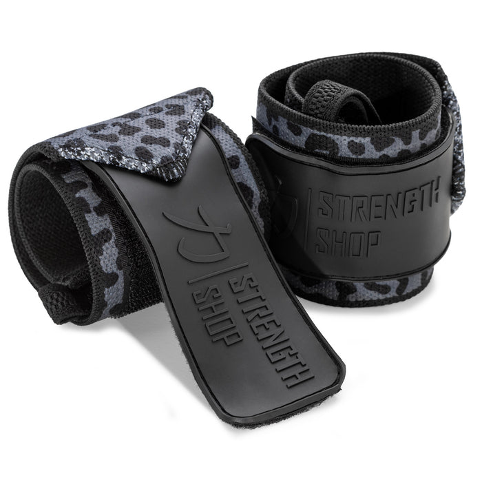 Zeus Wrist Wraps - Dark Leopard - IPF Approved