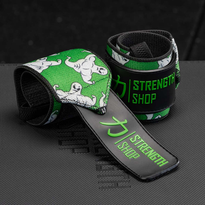 Zeus Wrist Wraps - Ghost - IPF Approved