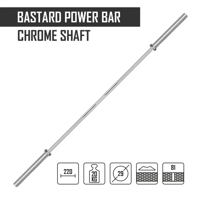 Bastard Power Bar With Nickel Plated Shaft