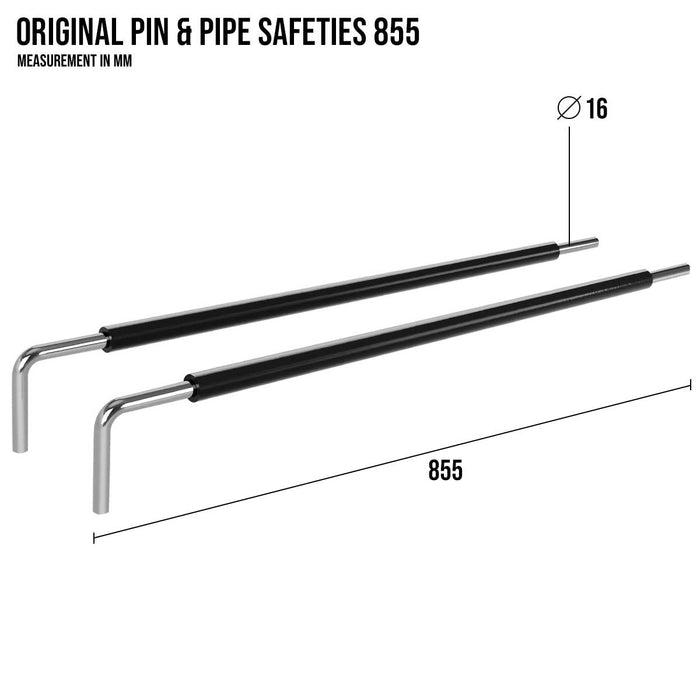 Original MRR | Pin & Pipe Safeties – 690, Pair