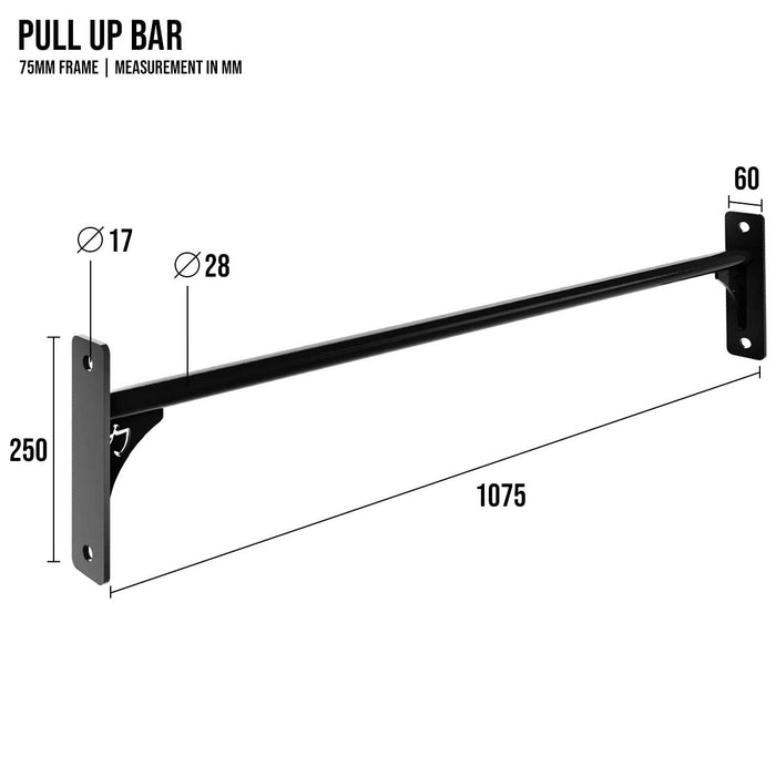 Straight Pull Up Bar – MRR Compatible