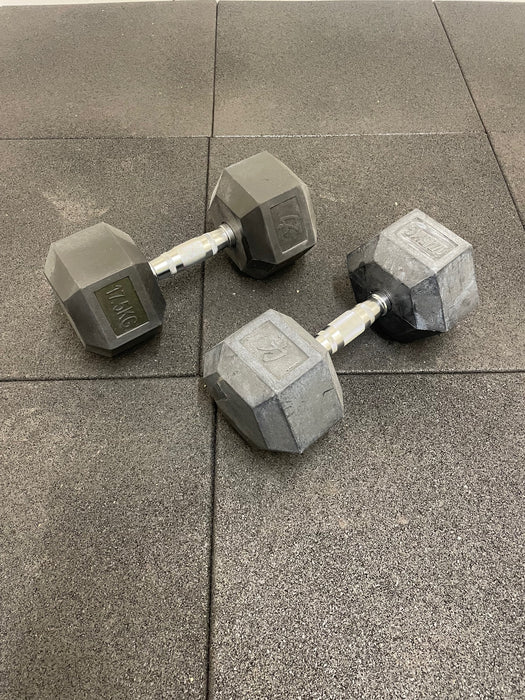 Hex Dumbbells 17.5KG (PAIR) - B-GRADE